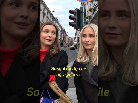 Norveç’de Tiktok Fenomeni Kızlara Bakın🇳🇴