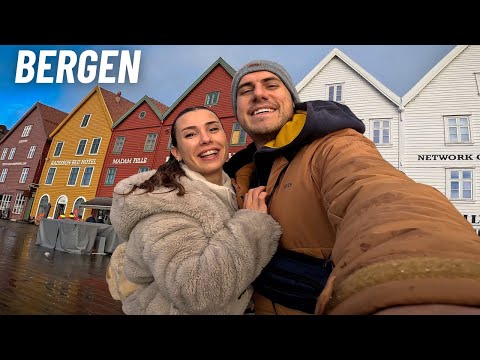 Norveç'in "EN GÜZEL" Şehrini Geziyoruz | Bergen -291 🇳🇴