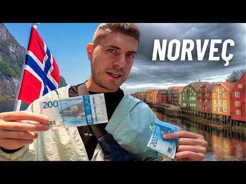 PETROL ZENGİNİ NORVEÇ'E GİRİŞ! (1 DOLAR= 11 KRON ) - 288 🇳🇴