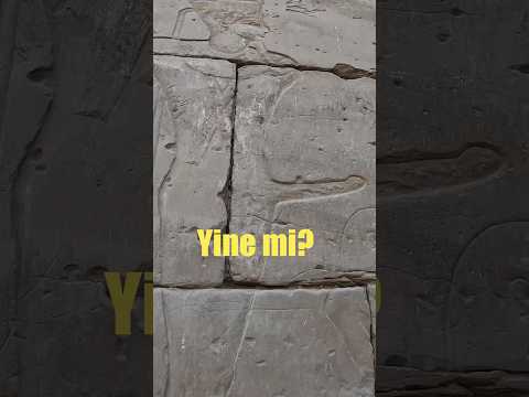 Büyük Mısır Tanrısı, buna dokun şans getirsin😅🇪🇬