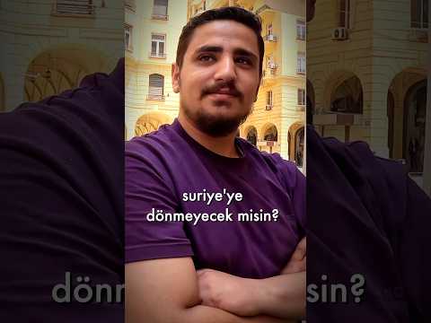 Suriyeli Ahmet Bakın Türkiye Hakkında Ne Düşünüyor🇹🇷