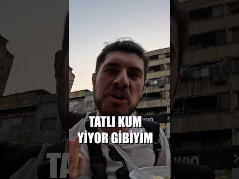 Kahire İlginç Sokak Tatlısı / Mısır