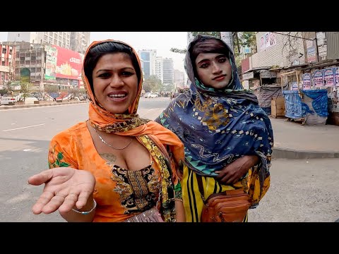 Bangladeş, TRAVESTİ Dilenciler | Dakka Arka Sokakları  - 244 🇧🇩