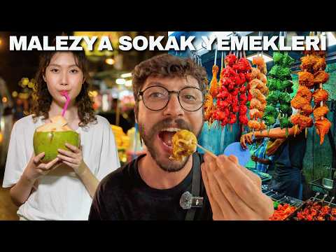 Malezya İlginç Sokak Yemekleri ve Gece Pazarı 🇲🇾