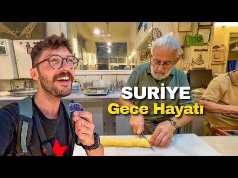 SURİYE GECE HAYATI ve SOKAK LEZZETLERİ - HALEP 🇸🇾 540