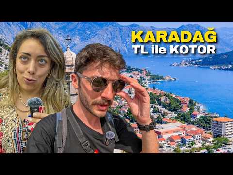 Karadağ'da İlk Günüm! TL ile Kotor 🇲🇪 522