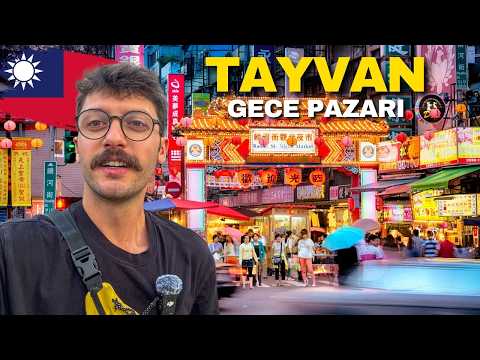Tayvan Yemeklerine Şaşıracaksınız! Taipei Gece Pazarı | 🇹🇼 502