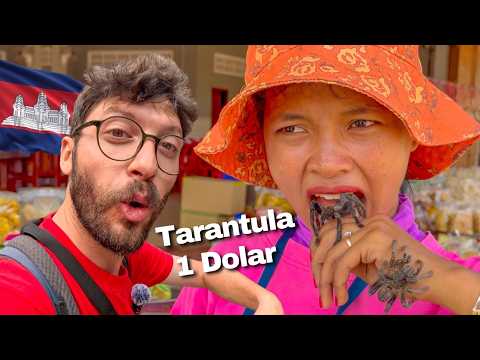 Örümcek Yiyen Kadınlar! Kamboçya'da İlginç Pazar | 🇰🇭 481