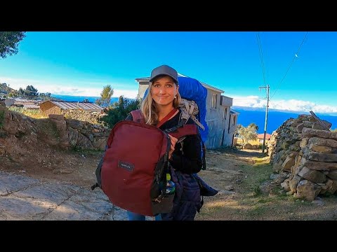 Güney Afrikalı Kız Kampa Davet Etti! İnkaların kutsal adasında kamp yaptık #132