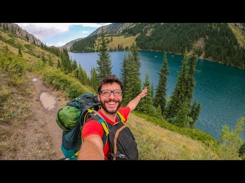 Kazakistan'da Ayı Tehlikesi! Doğa Harikası Kolsay Gölünde Kamp (Tanrı Dağları) #70