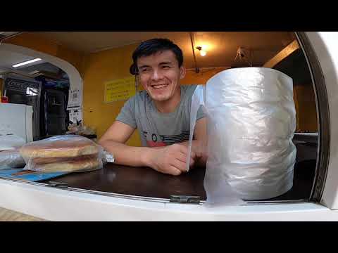 KAZAKİSTAN'A GELDİM! Sokak Yemekleri ve Almatı Şehri #66