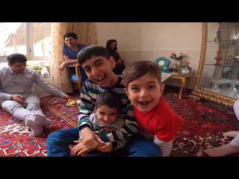 İran Türkü Aile Nevruza Davet Etti! İran yemekleri, Haft-sin sofrası, Meraga şehri #32