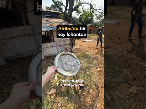 Etiyopya’da Şok Eden Köy Lokantası