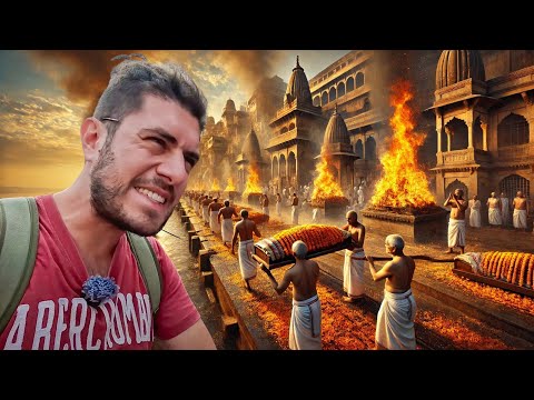 Hindistan’da Şok Eden Cenaze Töreni | Varanasi -406 🇮🇳