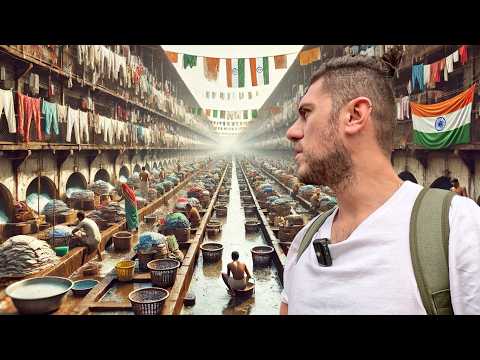 Hindistan'ın En Büyük Çamaşırhanesi | Dhobi Ghat , Mumbai - 396 🇮🇳