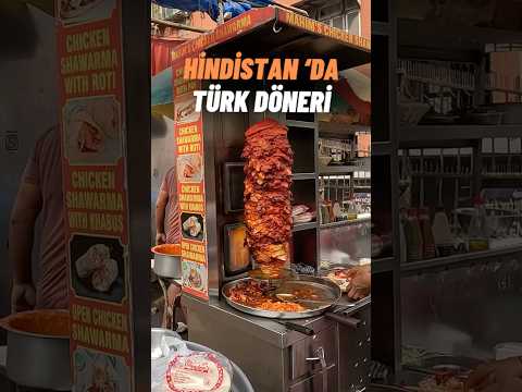 Hindistan’da Tavuk Döner Bakın Nasıl Satılıyor 🇮🇳