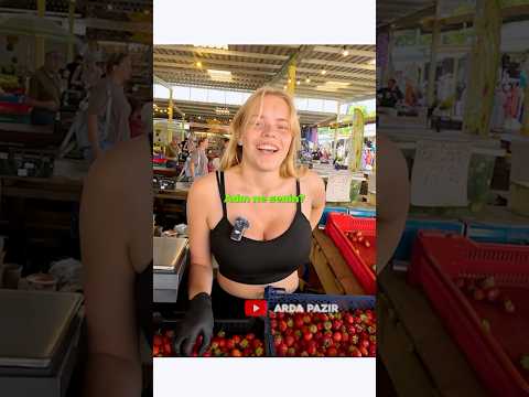 Estonyalı Pazarcı Kızın Türkiye İtirafları🇪🇪