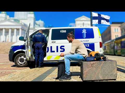 FİNLANDİYA POLİSİ BENİ YAKALADI | Helsinki'de Olaylı İlk Günüm - 350 🇫🇮