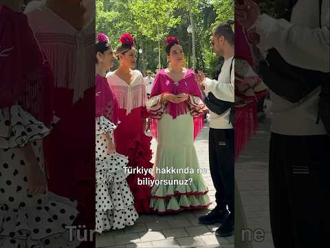 İspanyol Kızlara Türkiye’yi Sordum 🇹🇷