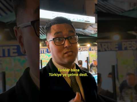 Faslı Adamın Şaşırtıcı Türkiye İtirafları🇹🇷