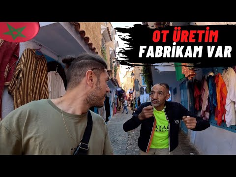 Fas'da Yasal Alkol ve Esrar Satılan Şehir!!( Şafşavan Gezisi )-215🇲🇦