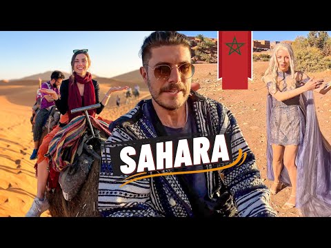Kız Arkadaşımla Sahra Çölünde 1 Gece Geçirdik! (Fas)-212 🇲🇦