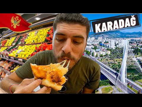 Karadağ Podgorica'da İlk Günüm!(Asgari Ücret, Market, Yaşam)-185 🇲🇪