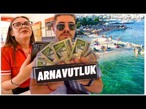 Arnavutluk Saranda Şehrinde İlk Günüm! ( 1 Dolar= 117 Leke ) -178 🇦🇱