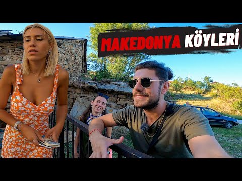 Kız Arkadaşımla Makedonya Köylerine Otostop! ( Elveda Rumeli)-168 🇲🇰