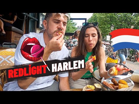 Kız Arkadaşımla Hollanda Sokak Yemekleri! Harlem -160 🇳🇱