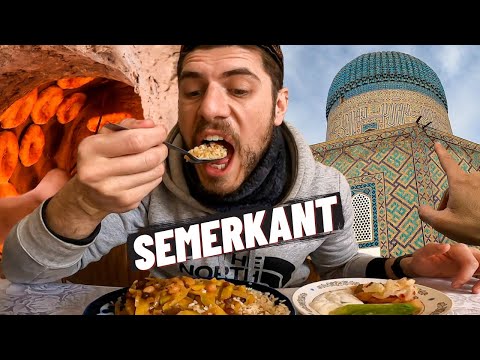 1 Günde Özbekistan Semerkant!(Sokak Yemekleri, Yerel Pazarlar)-132 🇺🇿