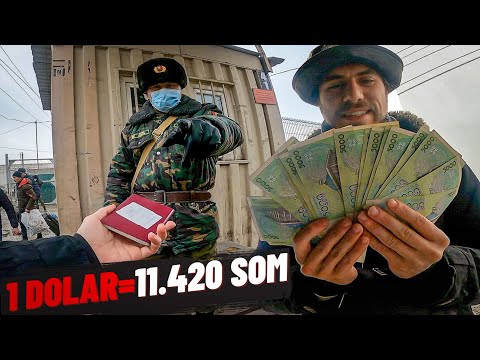 Yürüyerek Özbekistan Sınırını Geçtim!( 1 DOLAR=11.420 SOM )-130 🇺🇿