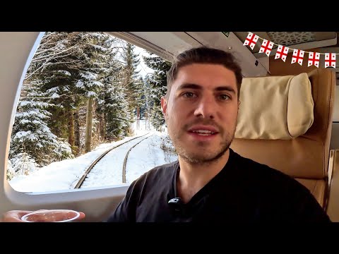 GÜRCİSTAN'DA 1 DOLARA TREN YOLCULUĞU -118 🇬🇪