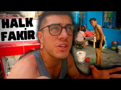 Filipinler'de İlk Günüm! Tehlikeli Sokaklara Girdim, Halk Çok Fakir!-30