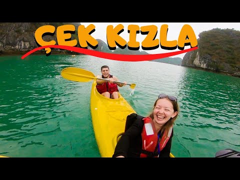 ÇEK KIZ İLE VİETNAM HALONG BAY GEZİSİ-26
