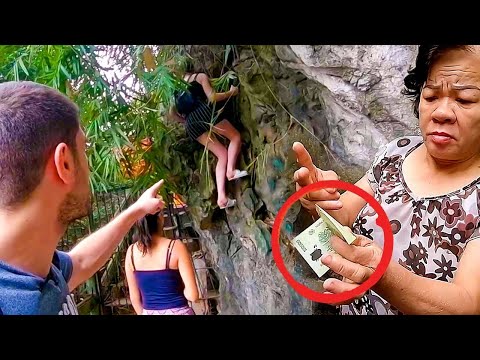 Vietnam'da Kızlarla Rüşvet Verip Yasak Bölgeye Girdik!-25