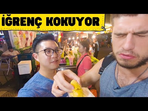 İlginç Malezya Sokak Yemekleri- İğrenç Kokuyor!-21