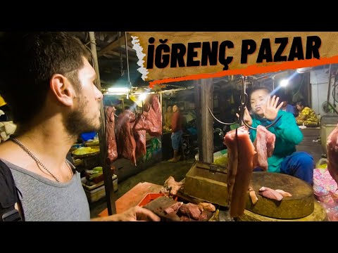 Kamboçya'nın Gerçek Yüzü Arka! Sokaklarda Bir Pazar Yeri-15