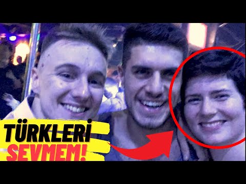 Kız Türkleri Sevmem Dedi! Beni Tanıyınca Çok Şaşırdı
