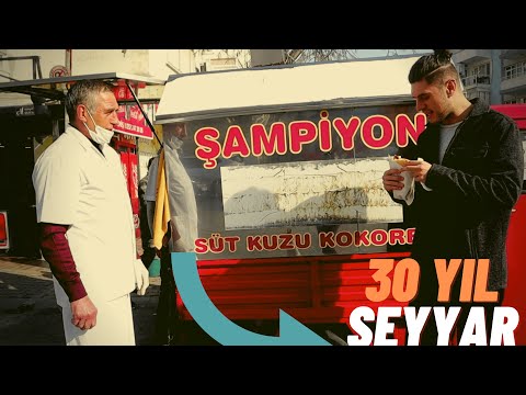 "GERÇEK ŞAMPİYON KOKOREÇ BENİM" İZMİR SOKAK YEMEKLERİ !!