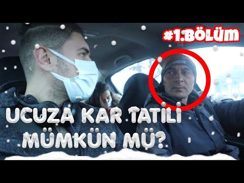Bulduğum EN UCUZ Kayak Tatili ! İlk Gün Başımıza Gelenler-Bölüm-1