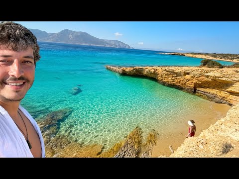 KOKOŞ OLMAYAN bir Yunan Adası - KOUFONISIA 🌊