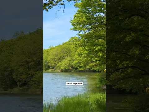 İstanbul da harika bir göl