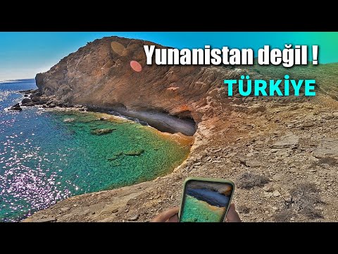 Türkiye'nin en güzel koyu olma adayı - Yunanistan'a gitmeye gerek yok