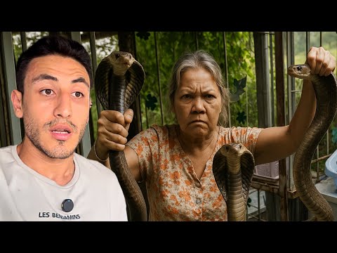 EVİNDE KOBRALAR İLE YAŞAYAN BU KADINA ŞOK OLACAKSINIZ! TAYLAND'DA EGZOTİK HAYVAN RESTORANI!