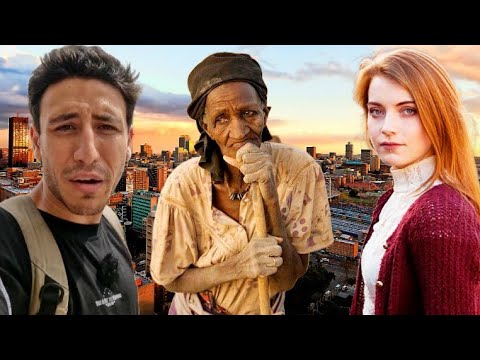 BEYAZ AFRİKALILARIN HAYATINI GÖRÜNCE ŞOK OLACAKSINIZ! EVSİZLER ve  MİLYONERLER HER YERDE!