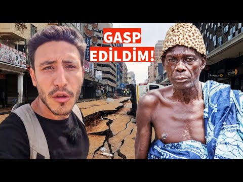 SOKAK ORTASINDA GASP EDİLDİM! BU ÜLKE ÇOK TEHLİKELİ! GÜNEY AFRİKA SOKAKLARINDA İLK GÜNÜM!