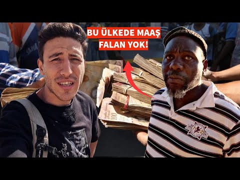 BU ÜLKEDE MAAŞ FALAN YOK! KİMSE ÇALIŞMIYOR! BAKIN ZİMBABWE'de NASIL YAŞIYORLAR! İşte YENİ ŞEHRİM!