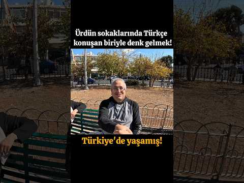 TÜRKİYE'DE YAŞAMIŞ ÜRDÜNLÜ ADAM BENİ GÖRÜNCE BAKIN NE TEPKİ VERDİ!