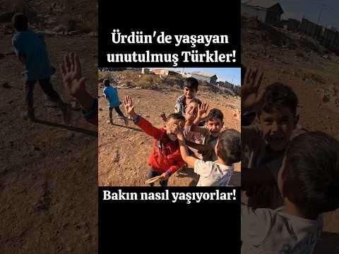 ÜRDÜN'DE ÇADIRDA YAŞAYAN UNUTULMUŞ TÜRKLER! BAKIN NASIL YAŞIYORLAR!